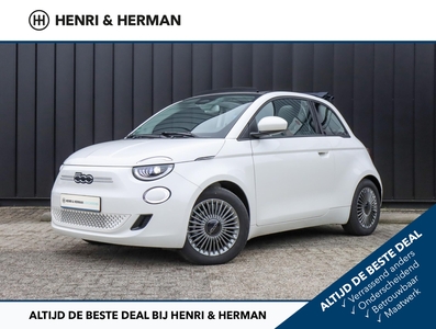 FIAT 500 C Icon 42 kWh (€2000 EURO SUBSIDIE / CABRIO / DIRECT UIT VOORRAAD LEVERBAAR)