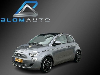 Fiat 500 La Prima 42 kWh LEER+PANO+ACC+KEYLESS+ DEZE WIL JE!