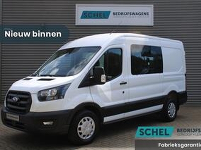 Ford TRANSIT 350 2.0 TDCI 130pk L2H2 Dubbel Cabine Trend - Auto airco - Cruise - 12