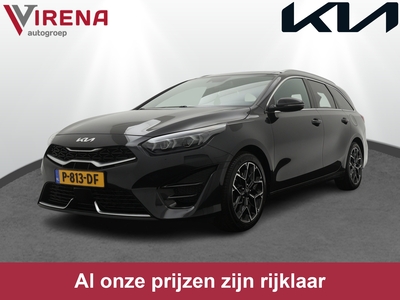 KIA CEE D Sportswagon 1.5 T-GDi GT-Line - Automaat - Panorama dak - Stoel en stuurwiel verwarming - Android Auto/Apple CarPlay - Elektrische achterklep - Fabrieksgarantie tot 02-2029