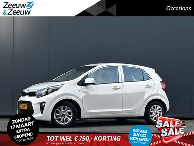 KIA PICANTO 1.0 EconomyPlusLine 1e Eigenaar | Dealer onderhouden | Airco | Bluetooth | Lichtmetalen velgen | Fabrieksgarantie t/m 26-10-2025 | NAP