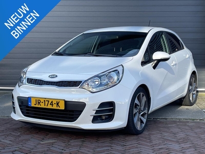 KIA RIO 1.2 CVVT EXECUTIVELINE I GOEDE VRIJDAG + TWEEDE PAASDAG OPEN! I NAVIGATIE I P-CAMERA I CLIMATE CONTROL I CRUISE CONTROL I GOED ONDERHOUDEN