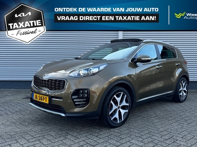 KIA SPORTAGE 1.6 T-GDI 177pk GT-Line | Trekhaak | Schuif/Kanteldak | Stoel/Stuurwielverwarming | Navi | Clima |