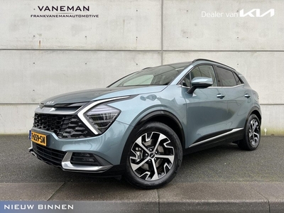 Kia Sportage 1.6 T-GDi Hybrid DynamicPlusLine Automaat | Panoramadak | Camera | Navi | H-Leder | 17” Velgen | Stuur-/Stoelverwarming | Clima | Apple CarPlay/Android Auto | PDC | Cruise | LED |