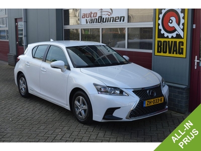 Lexus CT 200h O.a: Xenon, Alcantara, Clima, Navi, Cruise, Camera, Etc. All-in prijs!