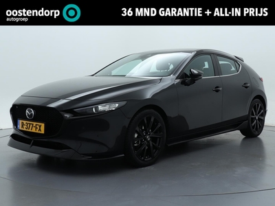 MAZDA 3 2.0 e-SkyActiv-G M Hybrid 122 Aero | Rijklaarprijs! | Aero Sport-Pack | Full LED | Leder | Memory Seat | Navi | Adaptive Cruise Control | Inclusief 36 mnd Garantie! |