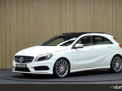 MERCEDES A-KLASSE 180 Ambition AMG | PANO DAK | LEDER-ALCANTARA | CRUISE | NAVI | CLIMA | LED