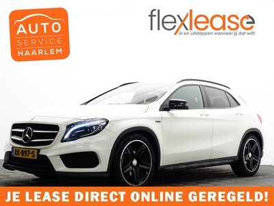 Mercedes-Benz GLA 180 AMG Night Edition Autom- Leer, Navi, Xenon, Flippers, ECC, LMV