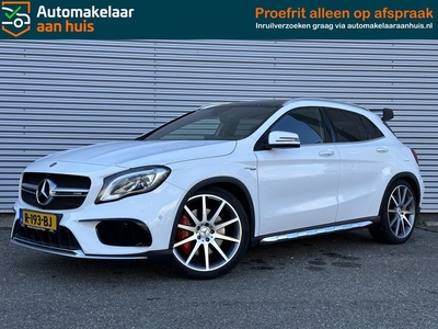 Mercedes-Benz GLA-klasse 45 AMG 4Matic Premium Plus | Dak| Spoiler| Dodehoekdetectie|