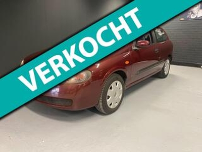 Nissan ALMERA 1.5 Stuurbek- Airco Trekhaak Lage KM. APK 1 eigennaar.