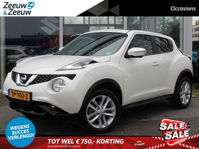 Nissan Juke 1.6 Tekna | Schuifdak | Climate | Camera | Navigatie | Stoelverwarming |