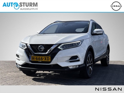 Nissan Qashqai 1.3 DIG-T Business Edition | Trekhaak | Panoramadak | Apple Carplay/Android Auto | Stoelverwarming | 360° Camera | Navigatie | Rijklaarprijs!