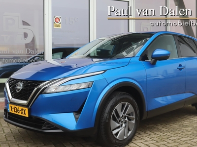 NISSAN QASHQAI 1.3 MHEV 158PK AUTOMAAT ACENTA Camera | Stoel/stuurverw. | Navi Carplay | Lane Assist | Adapt.Cruise | Led | Dab |