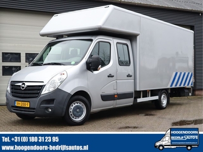 Opel Movano 2.3 CDTI 126 pk DC 6 pers. Bakwagen Laadklep