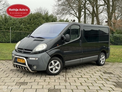 Opel Vivaro bestel 2.5 DTI L1H1 Dubbelcabine Airco Leder!