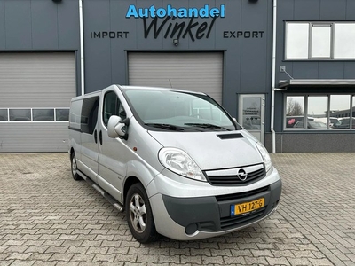 Opel Vivaro DUBBEL CABINE with airco (bj 2014)