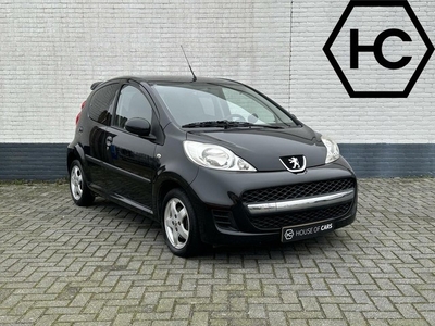 Peugeot 107 1.0 12V Black & Silver 5-Deurs Airco Leder