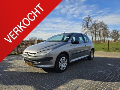 Peugeot 206 1.4 XR 2de eigenaar, 136.590 km!! NAP!!