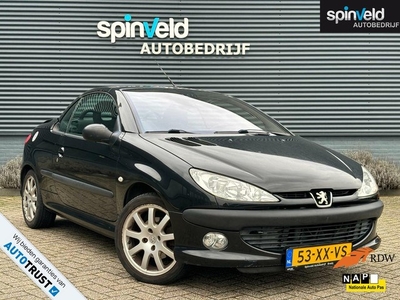 Peugeot 206 CC 2.0-16V BJ`04 Met nieuw APK Elekpakket