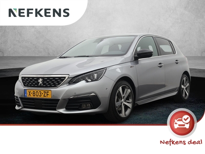 PEUGEOT 308 GT-Line 130pk Automaat | Navigatie | Achteruitrijcamera | Full Led koplampen | Adaptieve Cruise Control | Climate Control | Parkeersensoren v+a | Apple Carplay / Android Auto | DAB+ radio | Donker getint glas | 17