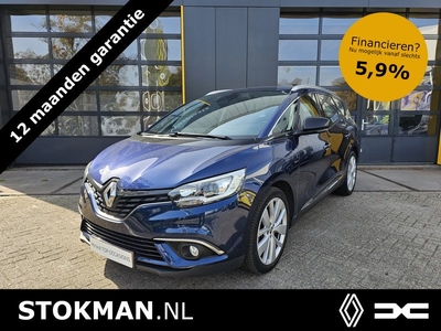 Renault Grand Scénic 1.3 TCe 140 Limited | Navigatie | Cruise Control | Climate Control | 1850KG trekgewicht | incl. Bovag rijklaarpakket met 12 maanden garantie