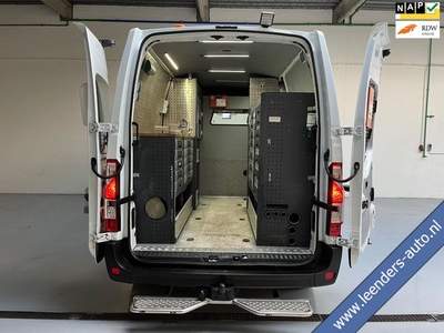 Renault Master SERVICEWAGEN T35 2.3 DCI 145PK EURO6 L2H2 VICTRON V230 BOTT INRICHTING AIRCO STANDKACHEL TREKHAAK RIJKLAARPRIJS!