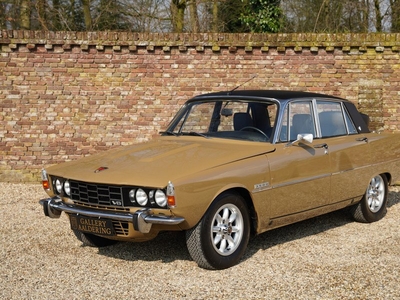 Rover P6 3500 V8 Series 2 Restored condition, The panelwork is exceptionally straight, Equipped with the lovely sounding V8 power unit, Second Series with the updated interior and new instrumentation, Livery in 