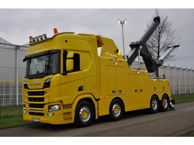 Scania R660 V8 8x4 TEVOR AWU Bergefahrzeug Abschleppwagen