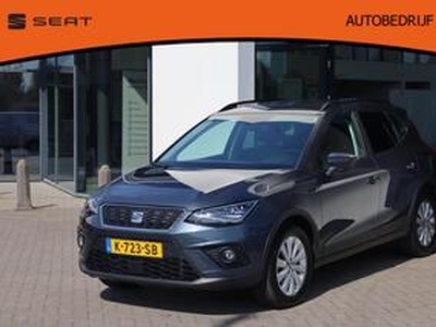 Seat Arona 1.0 TSI Style Business Intense Plus 111PK / 81kW DSG, Leder / alcantara, side assist, virtual cockpit, stoelverwarming, keyless, adaptieve cruise control, achteruitrijcamera, park assist,navigatie, privacy glas, NL auto 1e eigenaar dealer onderhouden