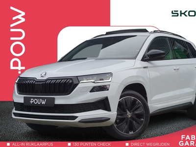 SKODA KAROQ 1.5 TSI 150pk DSG Sportline Business | Adaptieve Cruise Control | Trekhaak | Panoramadak