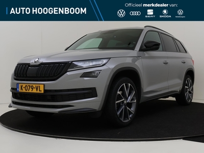 SKODA KODIAQ 1.5 TSI Sportline Business Panoramadak | Stoelverwarming | CANTON audio | Dodehoek detectie | Achteruitrijcamera | Keyless | Elektrische achterklep |