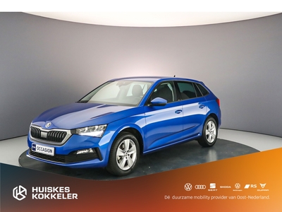 SKODA SCALA Ambition 1.0 TSI 110pk Cruise control, Airco, DAB, Radio, LED verlichting, Parkeersensor achter, App connect