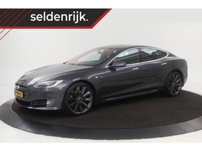 Tesla Model S 90D Base 1e eigenaar Panoramadak Carbon