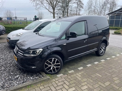 Volkswagen Caddy 2.0TDI 110KW 4MOTION ‘16 AUT ZWART