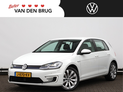 VOLKSWAGEN GOLF e-Golf E-DITION 136PK | Navigatie | App connect | Led | Adaptive Cruise