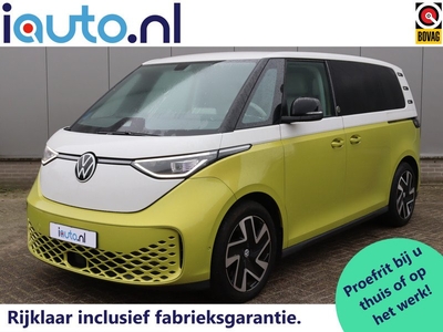 Volkswagen ID. Buzz 1st Max 77kWh / 204pk IQ.Light/Keyless/Elek. stoelen/Camera/Acc/Dode-hoek/20