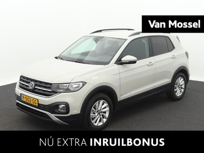 Volkswagen T-Cross 1.0 TSI Life < FABRIEKSGARANTIE TM 06-2026 | APPLE CARPLAY/ANDROID AUTO | ACHTERUITRIJCAMERA | LICHTMETALEN VELGEN | CRUISE CONTROL ADAPTIEF |