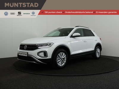 VOLKSWAGEN T-ROC 1.0 TSI 110PK Life Business | Navi | Adaptive Cruise | Camera | Apple CarPlay | Dodehoeksensoren | Park Assist | Stoelverwarming | Getint Glas |