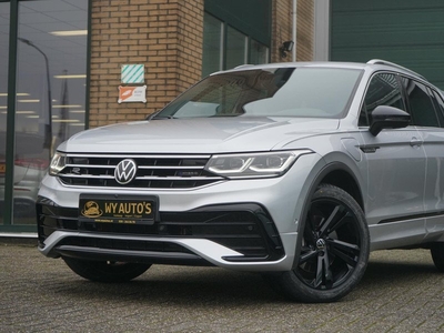 Volkswagen Tiguan 1.4 TSI eHybrid R-Line Business+ Black Pack 245PK|Panoramadak|Stuurverwarming|360camera|draadloze Tel oplader|Dodehoek detectie|Elektrische stoelen met geheugen|