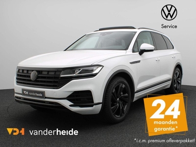 Volkswagen Touareg 3.0 TSi eHybrid Elegance 340PK 4Motion DSG Black Style, panoramadak, leder, luchtvering, stoelverwarming, adaptive cruise, 19'' lichtmetaal