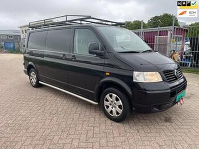 Volkswagen TRANSPORTER 2.5 TDI 340 Trendline DC!AIRCO!ELECKTRISH RAAM&SPIEGELS!BANDEN GOED!LANG CHASSI!IMPERIAL!AP:29-12-2023!