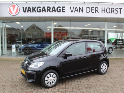 VOLKSWAGEN UP! 1.0-60pk 5 deurs BMT move up! Keurig nette VW Up ! Slechts 23,- wegenbelasting p.m. ! Airco, afst. bed. centr. vergr., elektr. spiegels, 5drs, DAB radio.