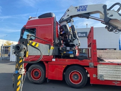 Volvo FH 480 8x4 Pesci SE615 - 8 extensions with winch