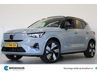 VOLVO XC40 Extended Range 252PK Ultimate 82kWh | Full Opt! | Wool | Pixel LED | Black Pack | 20'' | Panoramadak