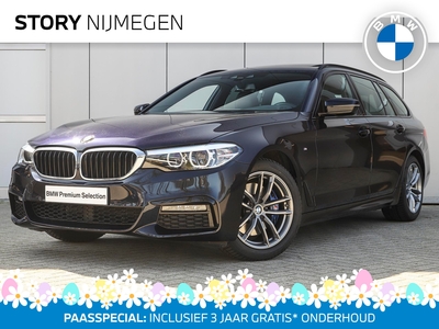 BMW 5-SERIE Touring 530i xDrive High Executive M Sport Automaat / Panoramadak / Adaptief onderstel / Sportstoelen / Stoelverwarming / Parking Assistant / Navigatie Professional / Comfort Access