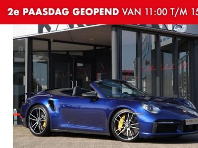 Porsche 911 Cabrio 3.8 Turbo S | NL auto | burmester | carbon | sport-uitlaat | vierwielsturing