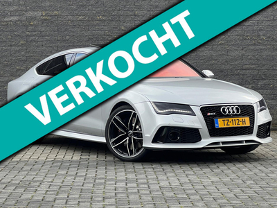 Audi RS7 Sportback 4.0 TFSI RS 7 quattro Pro Line Plus DAKJE/VOLLEDIG DEALERONDERHOUDEN!/UITMUNTENDE STAAT!