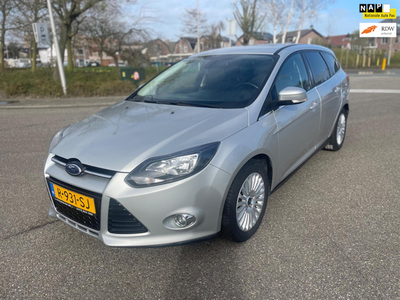 Ford Focus Wagon 1.6 TDCI ECOnetic Lease Titanium / airco / cruise.control / navi / elek.pakket / trekhaak / lmv / pdc...