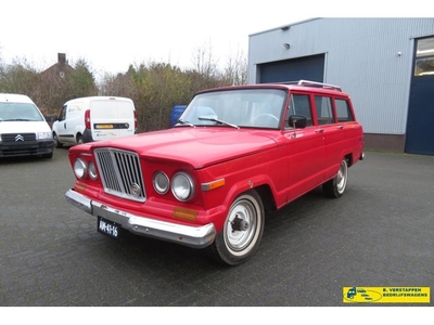 Jeep WAGONEER 3.8 6 cilinder met LPG belasting en apk vrij !!! rijdend project met NL kenteken