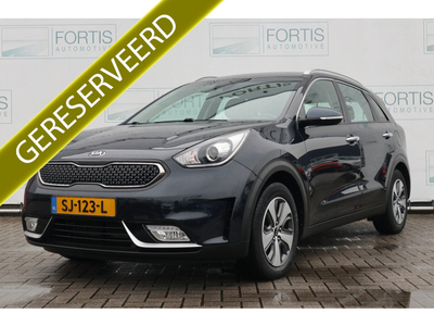 Kia Niro 1.6 GDi Hybrid DynamicLine NL-AUTO | HYBRIDE | HALF LEDER | CARPLAY |DEALER ONDERHOUDEN